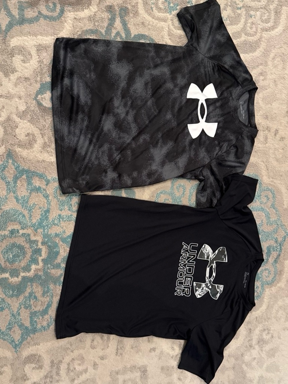 Under Armour Black Short Sleeve Logo Tees – Set of 2